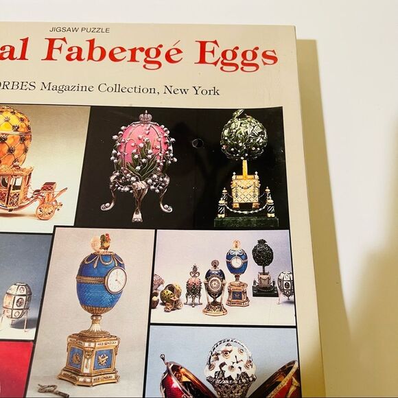 Vintage New NIB Imperial Faberge Eggs Forbes Magazine Collection Nordevco Puzzle - Picture 7 of 13